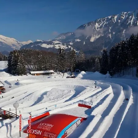 Auberge de jeunesse New! Private And Alpine Style Single Room At 500M To Ski Lifts And Leysin Center *