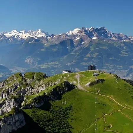 New! Private And Alpine Style Single Room At 500M To Ski Lifts And Leysin Center * Leysin